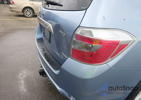 2008 Toyota Highlander Hybrid Limited из США, поврежденный, VIN JTEEW44A382010905